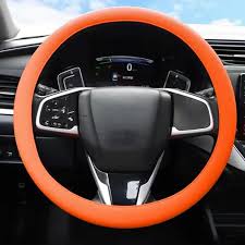 Car Silicone Steering Wheel Elastic Glove Cover